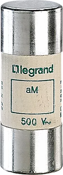 legrand-cartouche industrielle cylindrique typeam 22x58mm sans percuteur - 25a (015025)