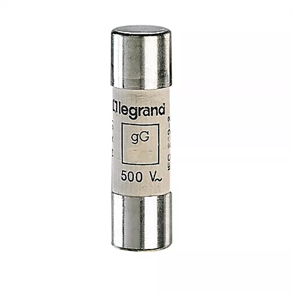 legrand-cartouche industrielle cylindrique typegg 14x51mm sans percuteur - 2a (014302)