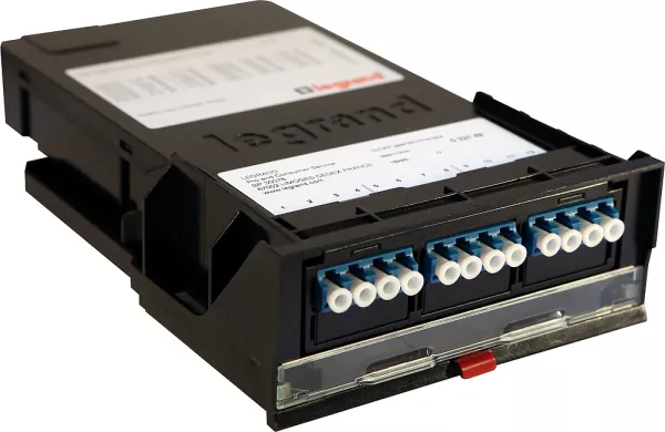 legrand-cassette pr�connect mtp tiroir optique lcs� os2 typea/c monomode 12 brins lc (032149)