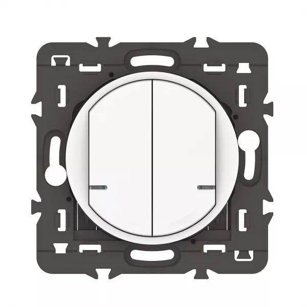 legrand-cde double sans fils �clairage/prise c�liane with netatmo sans plaque blanc (067724a)