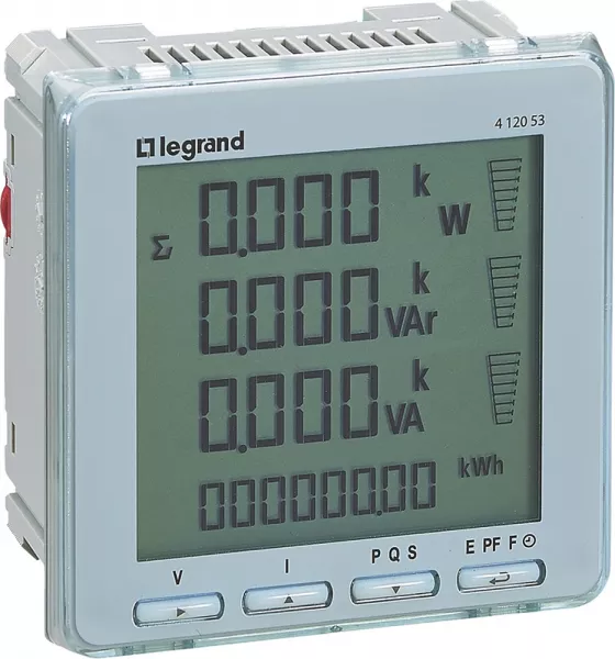 legrand-centrale de mesure multifonction emdx� premium - montage sur porte ou plastron (412053)