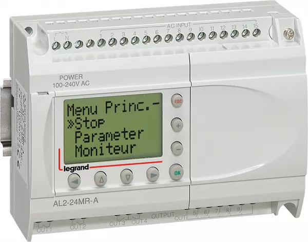 legrand-centrale pour alarme technique modulaire � 15 directions 230v - 7 modules (004276)