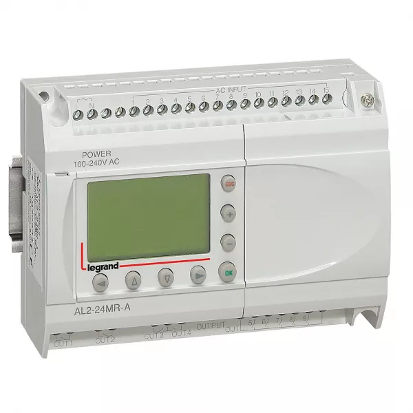 legrand-centrale pour alarme technique modulaire � 15 directions 24v= - 7 modules (004278)
