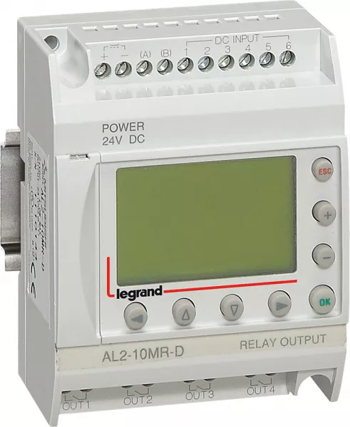 legrand-centrale pour alarme technique modulaire � 6 directions 230v - 4 modules (004277)