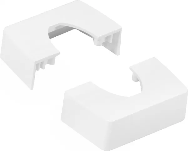 legrand-chapeau compatible ovaline colonnette 1 compartiment 45mm - blanc (980973)