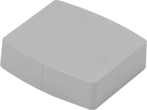 legrand-chapeau pour colonnette 1 compartiment 45mm - gris (980992)