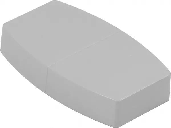 legrand-chapeau pour colonnette 2 compartiments 45mm ou 1 compartiment 80mm - gris (980995)