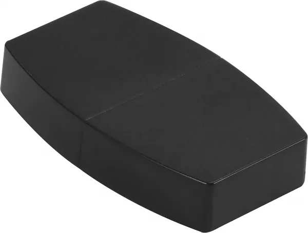 legrand-chapeau pour colonnette 2 compartiments 45mm ou 1 compartiment 80mm - noir (980996)