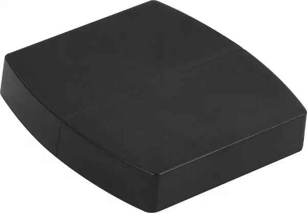 legrand-chapeau pour colonnette 4 compartiments 45mm ou 2 compartiments 80mm - noir (980999)