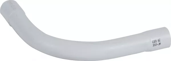 legrand-cintre grand rayon 90� ip44 �20mm et rayon 70mm - gris ral7035 (06042)