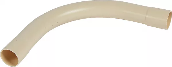 legrand-cintre grand rayon 90� ip44 �32mm et rayon 125mm - sable ral1015 (06244)