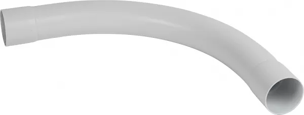 legrand-cintre grand rayon 90� ip44 �63mm et rayon 270mm - gris ral7035 (06047)