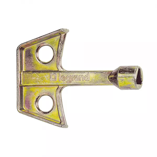 legrand-cl� m�tal pour empreintes triangle m�le de 8mm (036540)