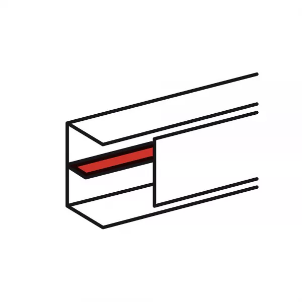 legrand-cloison de s�paration hauteur 50mm pour goulottes dlp aluminium (011108)