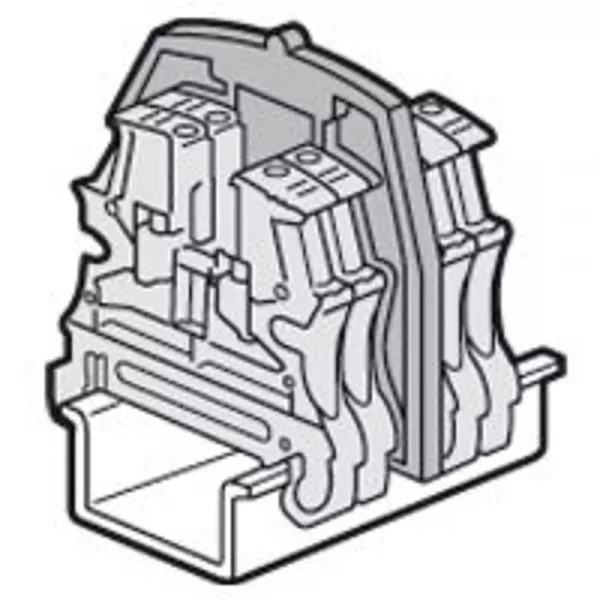 legrand-cloison s�parat et isol - bloc jonc viking 3 vis - 1entr�e/1sortie/pas 5,6,8,10 (037560)