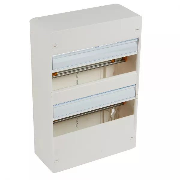 legrand-coffret � �quiper drivia 2 rang�es 13 modules avec borniers 375x250x103,5mm (093021)