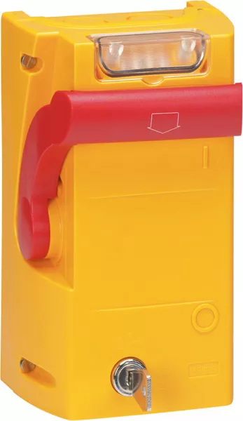 legrand-coffret � manette pour coupure d\'urgence avec voyant 230v~ (038096)