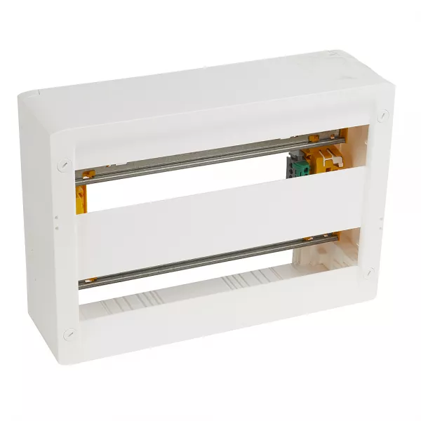 legrand-coffret basique drivia 18 modules � �quiper 250x355mm avec 2 rails din (418025)