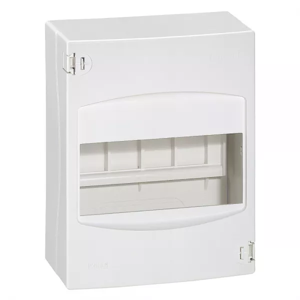 legrand-coffret cache-borne � �quiper - 6 modules - 160x12 x74mm - bornier de terre (092715)