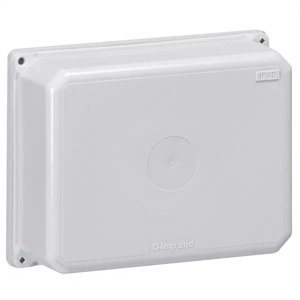 legrand-coffret de d�rivation - 118x92x45mm - gris (094542)