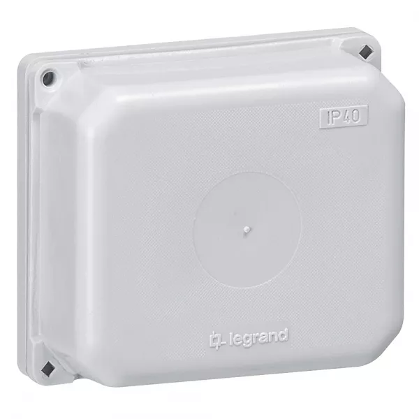 legrand-coffret de d�rivation - 76x66 x33mm - gris (094540)