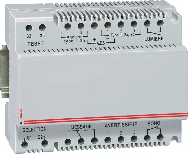 legrand-coffret de gestion des asservissements -associer aes 061479/061482/061483/040509 (004229)
