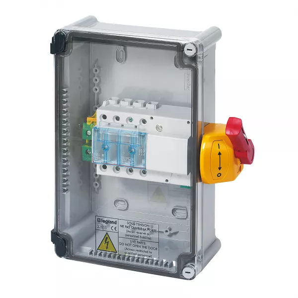 legrand-coffret de proximit� 63a ik07 3p - inter-sect vistop + bornier de terre viking 3 (022615)