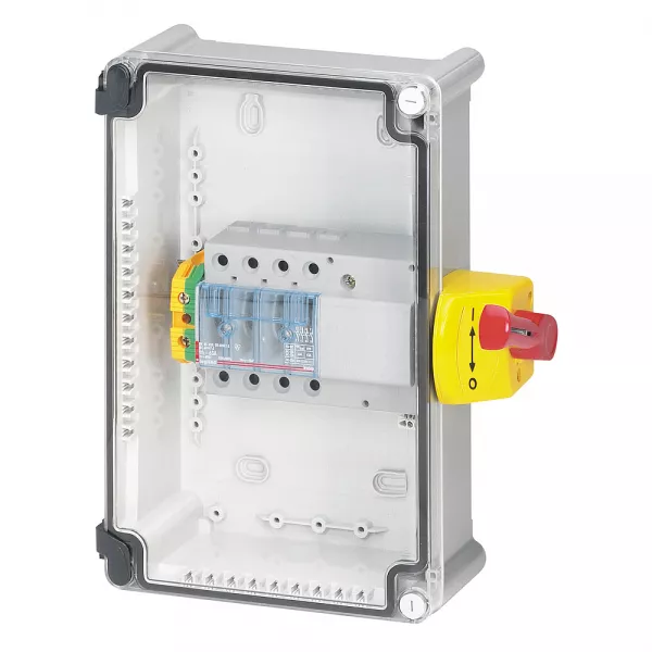 legrand-coffret de proximit� 63a ik07 4p - inter-sect vistop + bornier de terre viking 3 (022617)