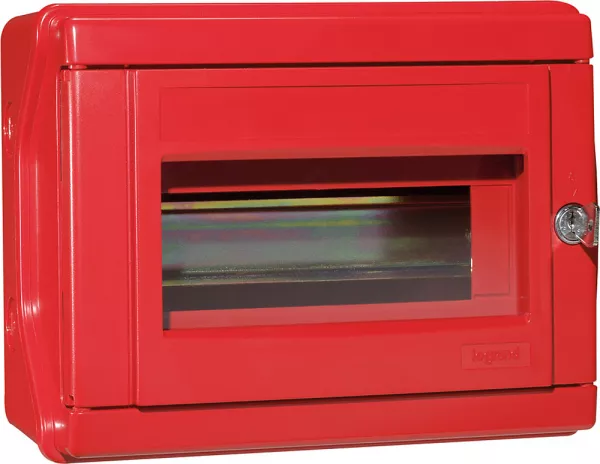 legrand-coffret de s�curit� plexo �quipable ip55 ik07 de capacit� 9 modules (038087)