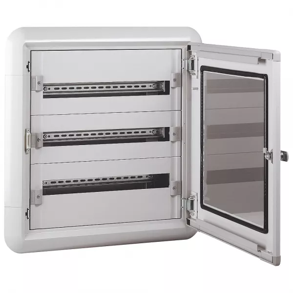 legrand-coffret distribution encastr� xl�160 tout modulaire 3 rang�es - 72 modules (020013)
