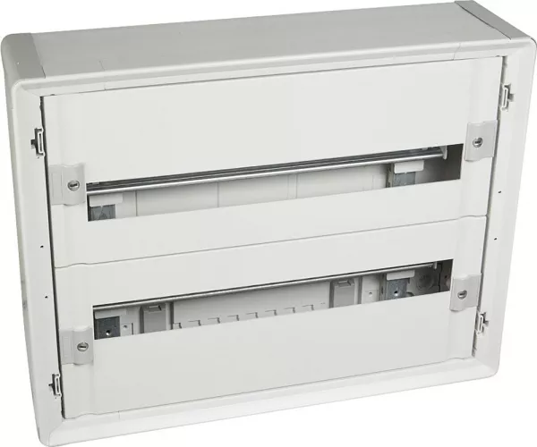 legrand-coffret distribution isolant xl�160 tout modulaire 2 rang�es - 48 modules (401802)