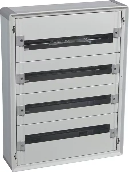 legrand-coffret distribution isolant xl�160 tout modulaire 4 rang�es - 96 modules (401804)