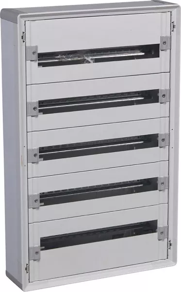 legrand-coffret distribution isolant xl�160 tout modulaire 5 rang�es - 120 modules (401805)