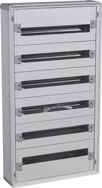 legrand-coffret distribution isolant xl�160 tout modulaire 6 rang�es - 144 modules (401806)