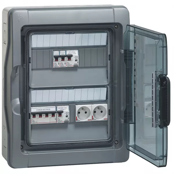 legrand-coffret dtu ip65 ik09 1 d�part 32a - arriv�e sur bornier (401995)