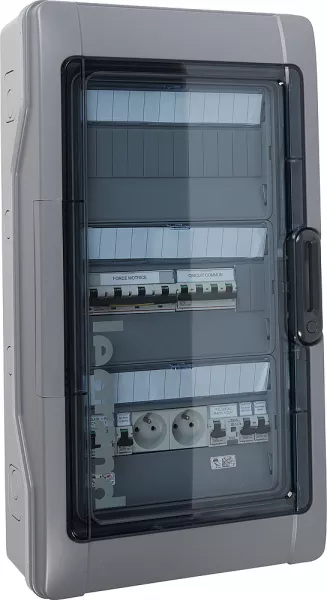 legrand-coffret dtu ip65 ik09 1 d�part 80a - arriv�e et d�part sur bornier (401998)
