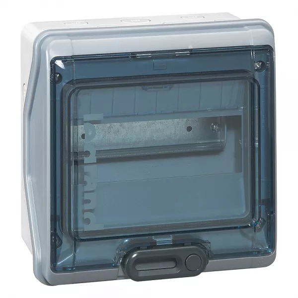 legrand-coffret �tanche � �quiper - 1 rang�e 8 modules - 200x200x115,6 mm (092743)
