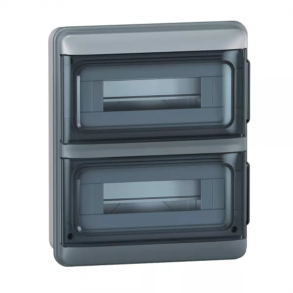 legrand-coffret �tanche ip65 plexo 2x12 modules (601894)