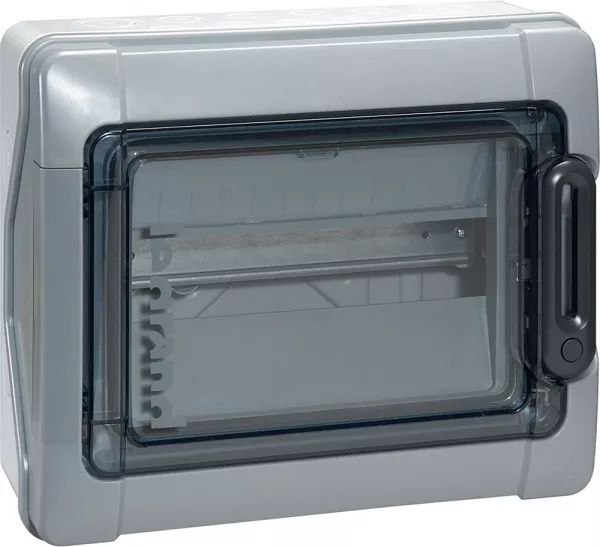 legrand-coffret �tanche plexo� 12 modules avec embouts � perforation directe pr�mont�s (001921)
