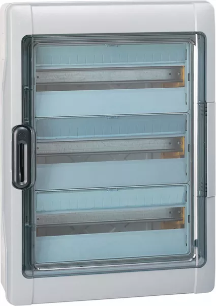 legrand-coffret �tanche plexo� 3x18 modules avec embouts perforation directe pr�mont�s (001926)
