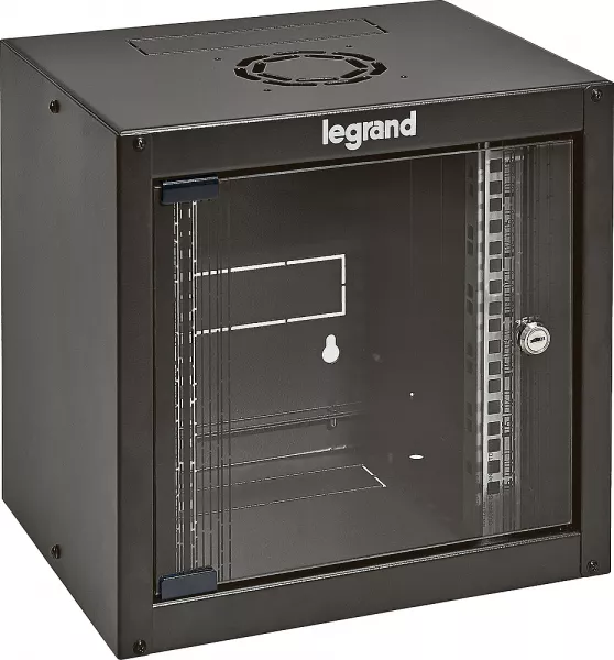 legrand-coffret fixe 10pouces livr� mont� linkeo capacit� 6u dimensions 359x370x300mm (646230)