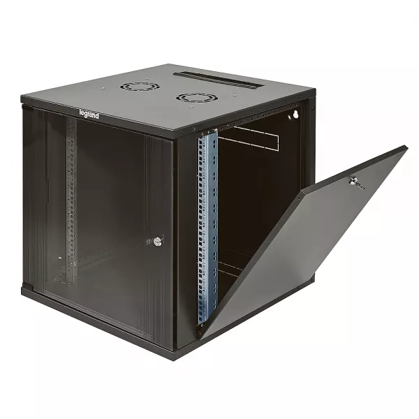 legrand-coffret fixe 19pouces livr� � plat linkeo capacit� 12u - 625x600x600mm (646262)