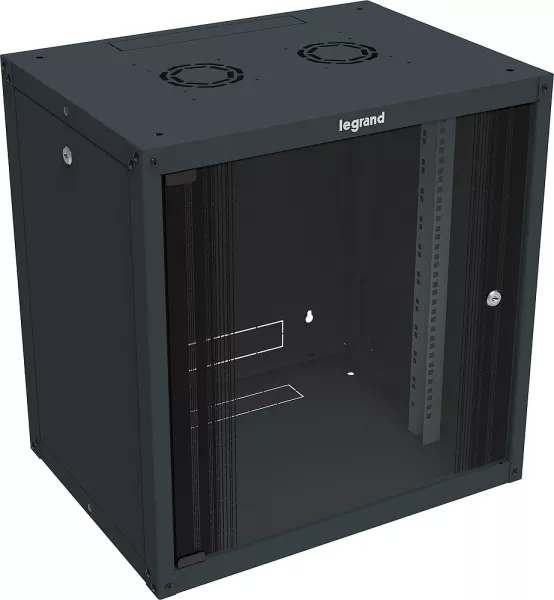 legrand-coffret fixe 19pouces livr� � plat linkeo capacit� 21u - 1025x600x450mm (646255)
