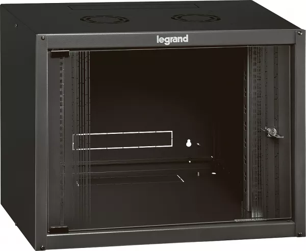 legrand-coffret fixe 19pouces livr� mont� linkeo capacit� 12u - 625x600x450mm (646202)