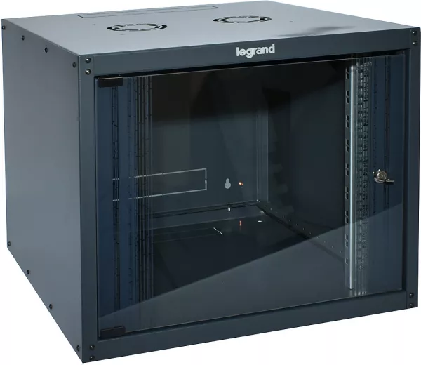 legrand-coffret fixe 19pouces livr� mont� linkeo capacit� 6u - 359x600x600mm (646210)