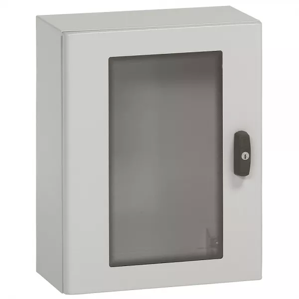 legrand-coffret m�tal - porte vitr�e atlantic m�tal ip66 ik10 - 800x600x300mm - ral7035 (035496)