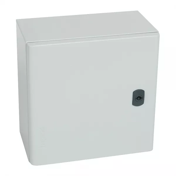 legrand-coffret metal atlantic version carr�e 1 porte 300x200x160mm et plaque (036951)