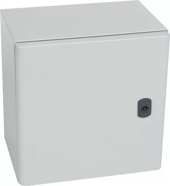 legrand-coffret metal atlantic version carr�e 1 porte 300x300x200mm et plaque (036955)