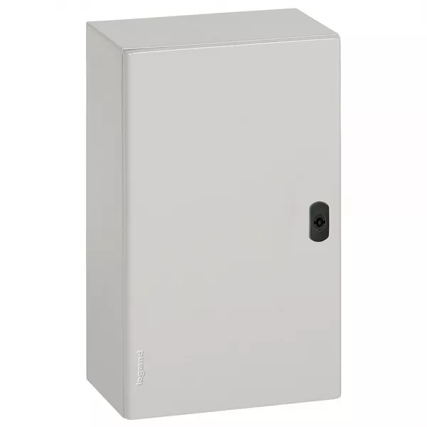 legrand-coffret metal atlantic version vertical 1 porte 1000x600x250mm avec plaque (036932)