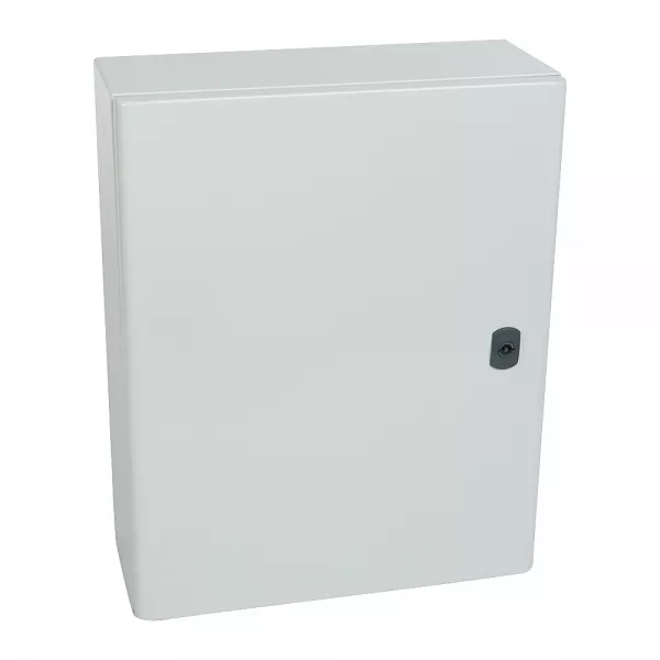 legrand-coffret metal atlantic version vertical 1 porte 500x400x160mm avec plaque (036913)